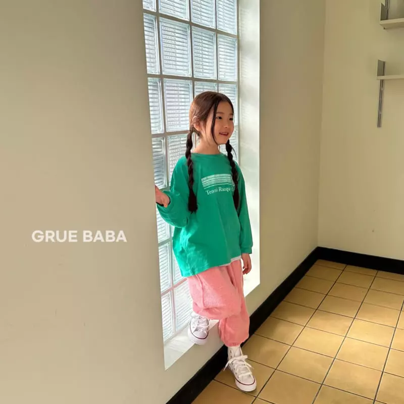 Grue Baba - Korean Children Fashion - #stylishchildhood - Tennis Tee