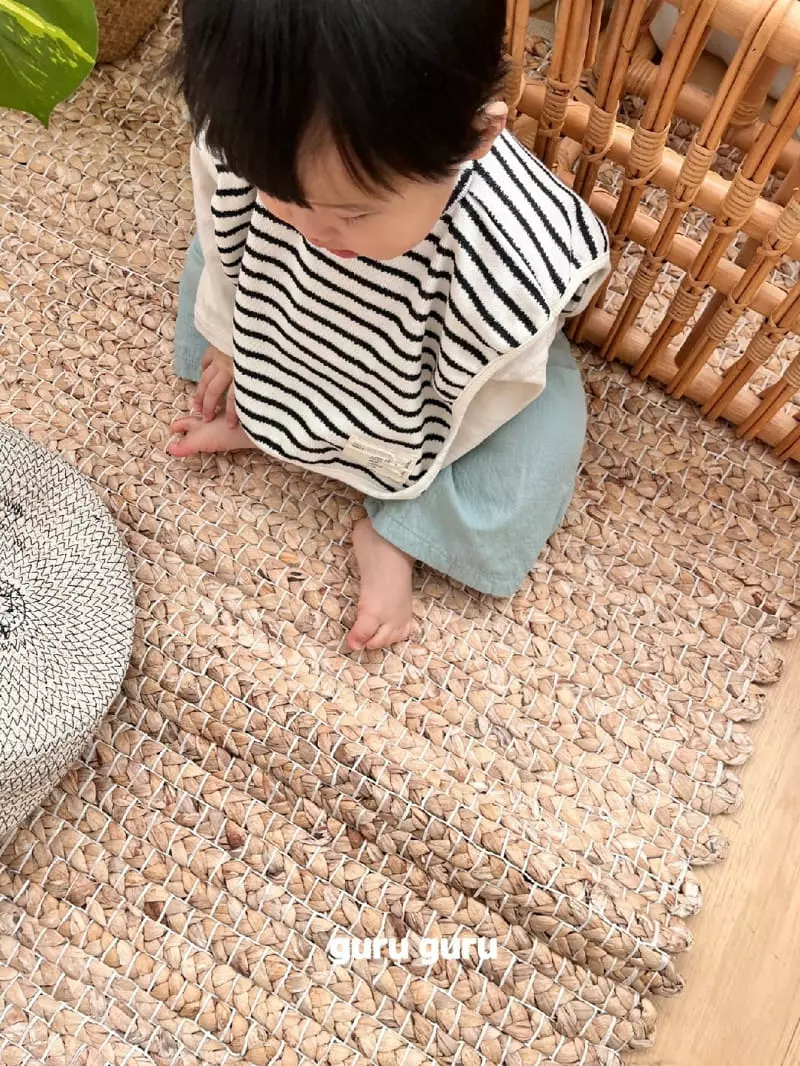 Guru Guru - Korean Baby Fashion - #babyboutique - Retro Bib - 7