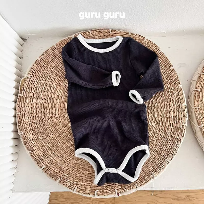 Guru Guru - Korean Baby Fashion - #babyboutique - Beret Bodysuit - 6
