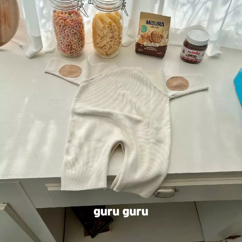 Guru Guru - Korean Baby Fashion - #babyboutique - Bread Dduk Bodysuit - 4