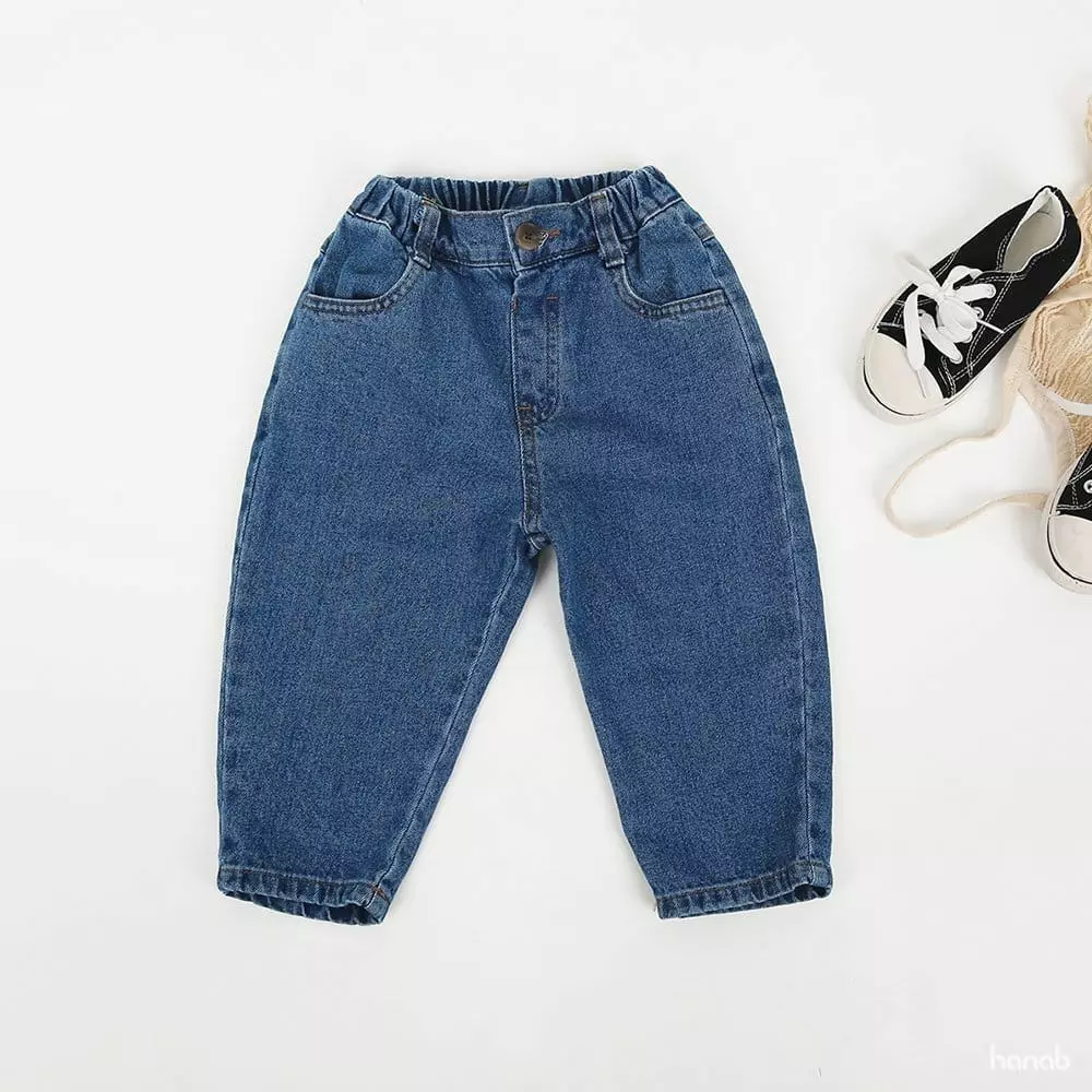 Hanab - Korean Children Fashion - #childofig - Stone Washing Jeans - 5