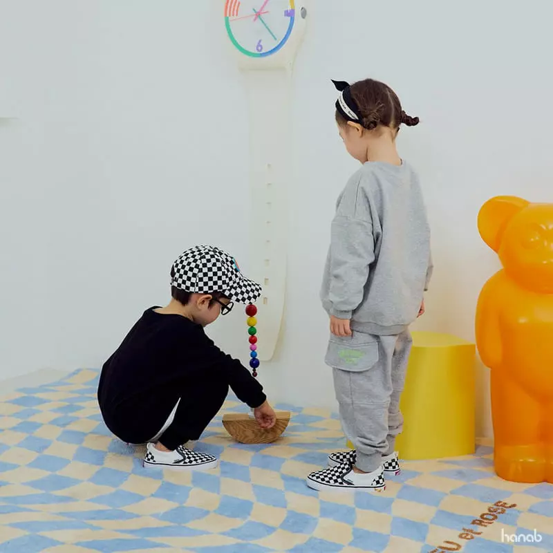 Hanab - Korean Children Fashion - #childofig - New York Top Bottom Set - 7