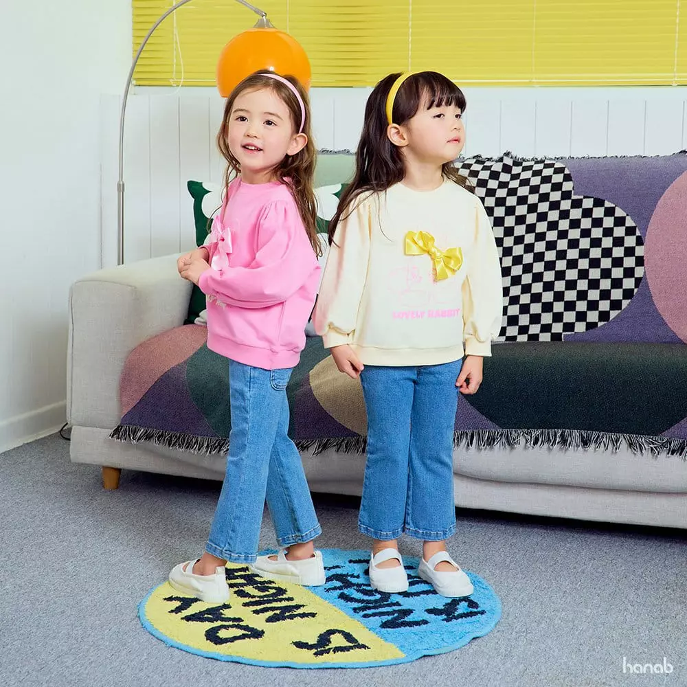 Hanab - Korean Children Fashion - #fashionkids - Ribbon Sweatshirt