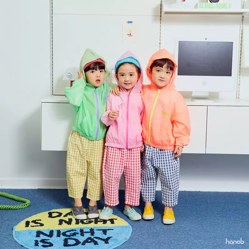 Hanab - Korean Children Fashion - #kidsstore - Smile Windbreaker - 4