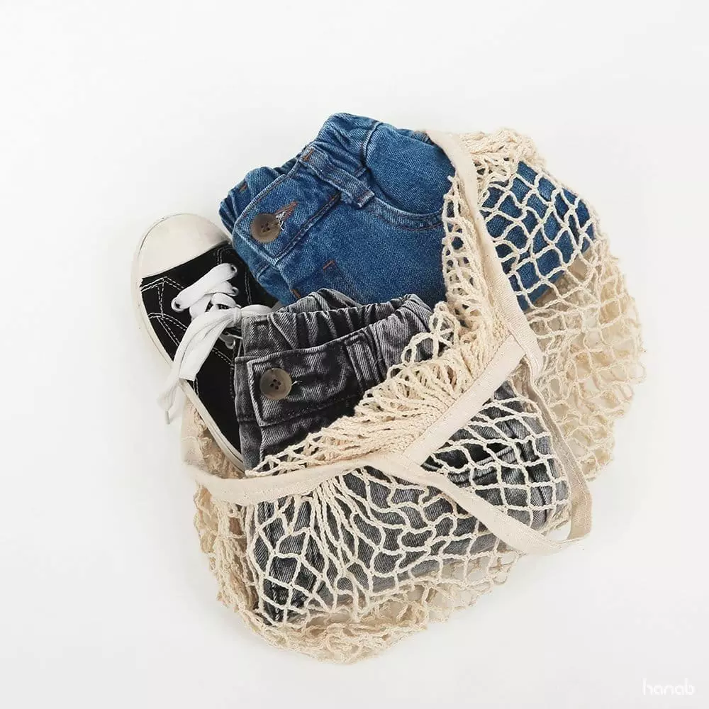 Hanab - Korean Children Fashion - #prettylittlegirls - Stone Washing Jeans - 3
