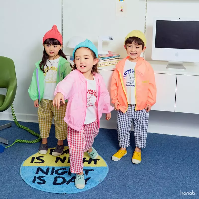Hanab - Korean Children Fashion - #todddlerfashion - Smile Windbreaker - 10