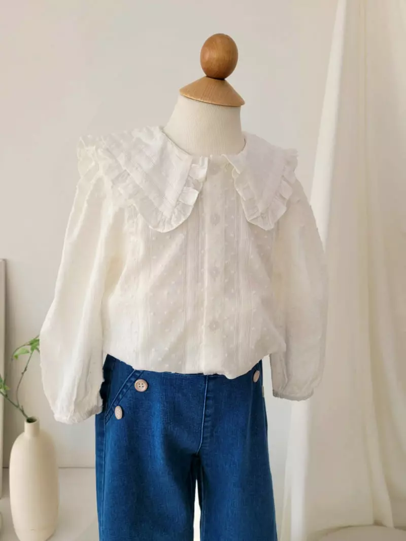 Hanacoco - Korean Children Fashion - #childofig - Cape Blouse - 3