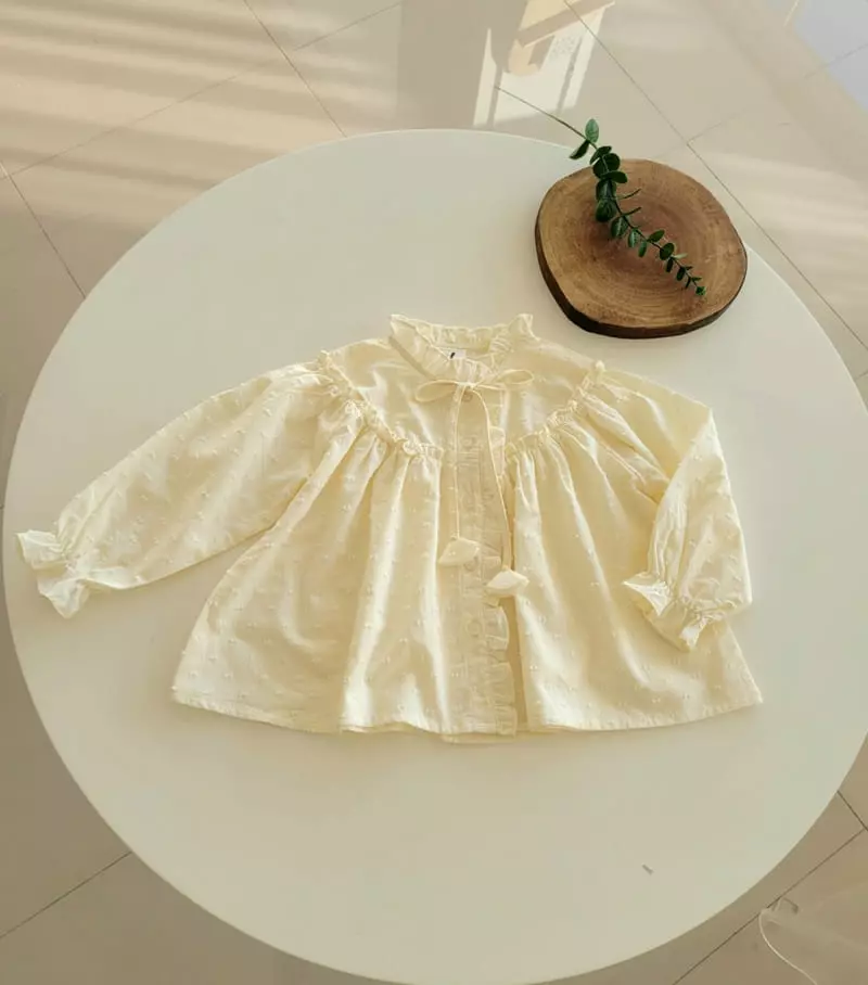 Hanacoco - Korean Children Fashion - #discoveringself - Frill Blouse