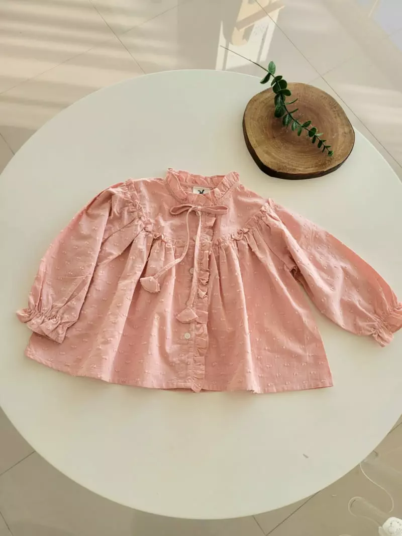 Hanacoco - Korean Children Fashion - #fashionkids - Frill Blouse - 2