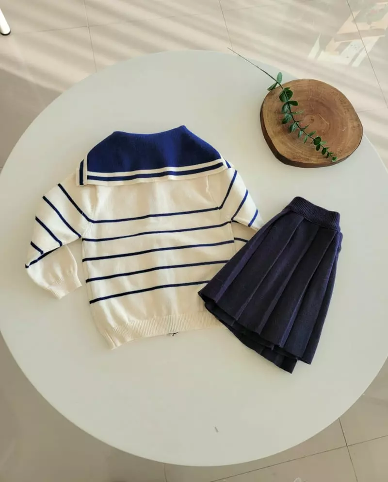 Hanacoco - Korean Children Fashion - #littlefashionista - Sailor Cardigan - 2