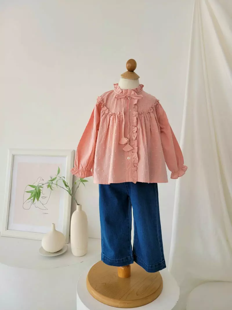 Hanacoco - Korean Children Fashion - #magicofchildhood - Frill Blouse - 8