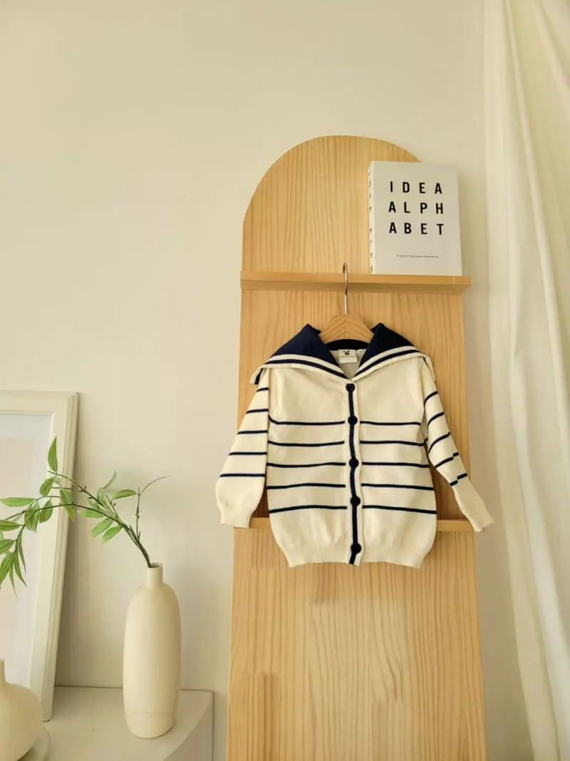 Hanacoco - Korean Children Fashion - #magicofchildhood - Sailor Cardigan - 3