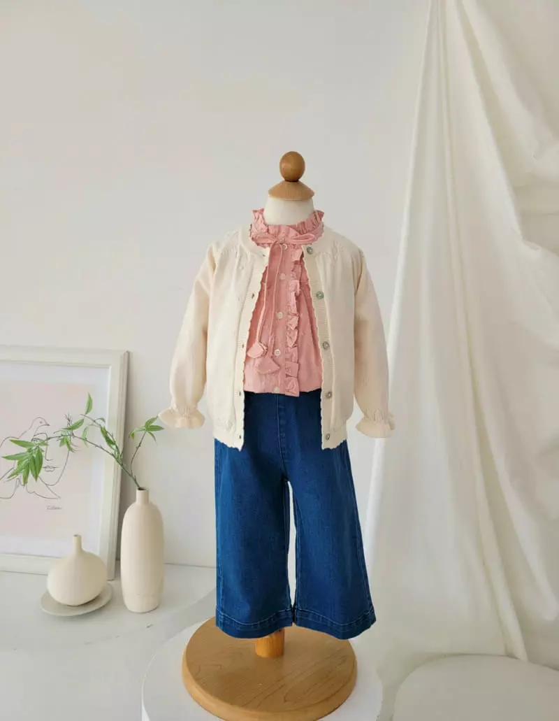 Hanacoco - Korean Children Fashion - #minifashionista - Frill Blouse - 9