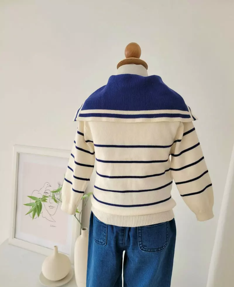 Hanacoco - Korean Children Fashion - #prettylittlegirls - Sailor Cardigan - 5