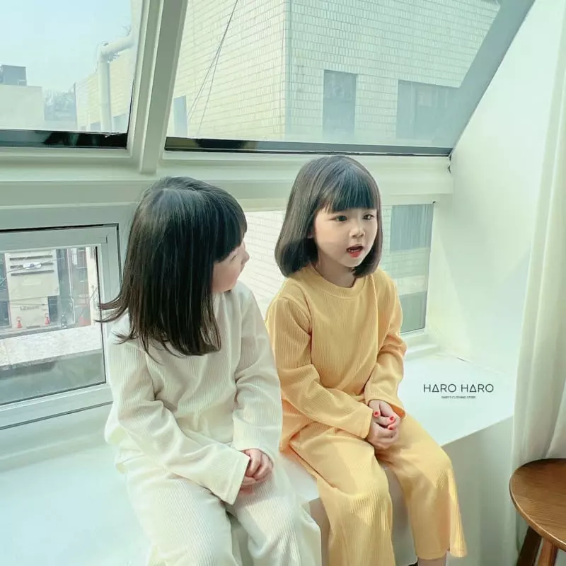 Haro Haro - Korean Children Fashion - #discoveringself - Piano Top Bottom Set - 2
