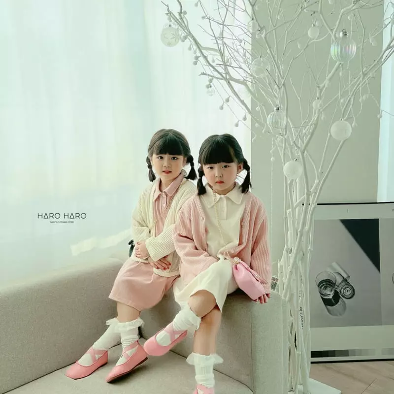Haro Haro - Korean Children Fashion - #kidsshorts - Ballon Collar One-piece - 12