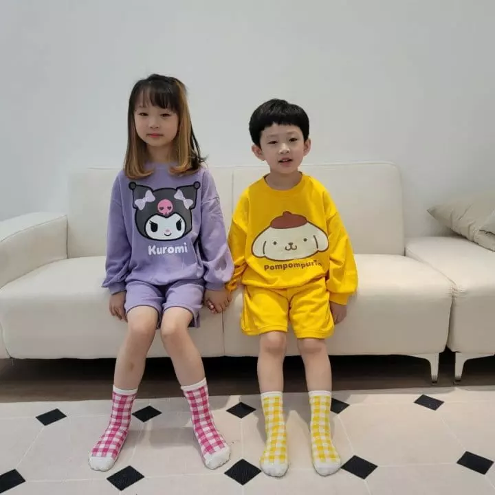 Heart Baby - Korean Children Fashion - #littlefashionista - Sanrio Top Bottom Set - 9