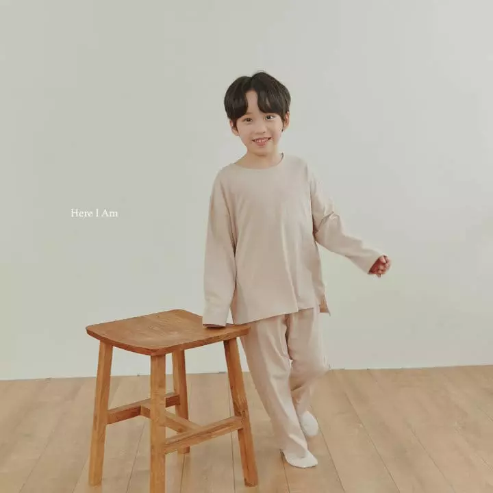 Here I Am - Korean Children Fashion - #childofig - Elle Overfit Top Bottom Set with Mom - 6