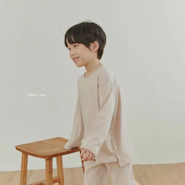 Here I Am - Korean Children Fashion - #childrensboutique - Elle Overfit Top Bottom Set with Mom - 7