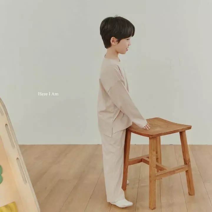 Here I Am - Korean Children Fashion - #designkidswear - Elle Overfit Top Bottom Set with Mom - 8