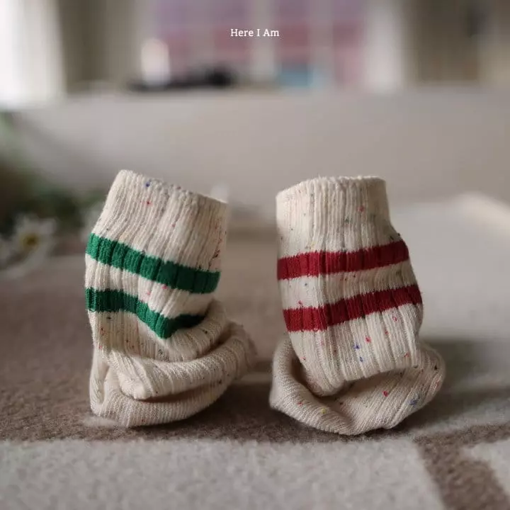 Here I Am - Korean Children Fashion - #discoveringself - Louis Socks - 6