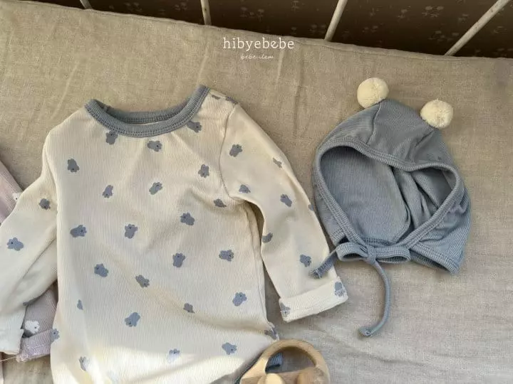 Hi Byebebe - Korean Baby Fashion - #babyboutiqueclothing - Mini Bear Rib Bodysuit - 5
