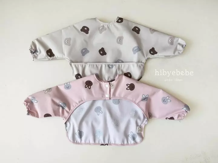 Hi Byebebe - Korean Baby Fashion - #babyoutfit - Baby Bear Waterproof Bib - 3