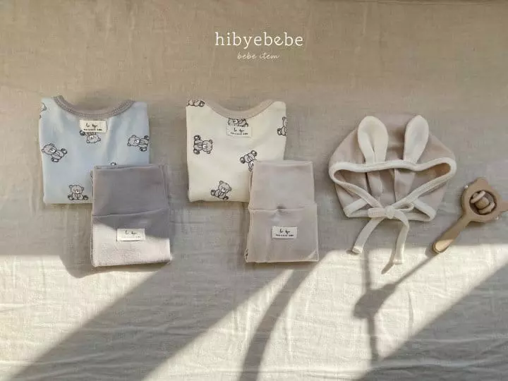 Hi Byebebe - Korean Baby Fashion - #babyoutfit - Teddy Color Easywear - 11