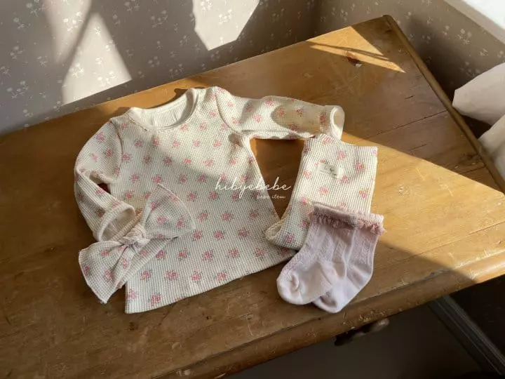 Hi Byebebe - Korean Baby Fashion - #onlinebabyshop - Spring Flower Waffle Hairband - 3
