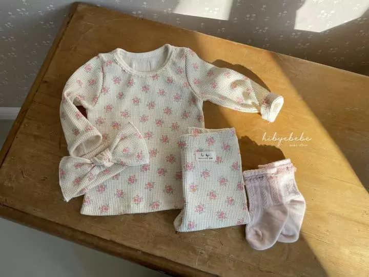 Hi Byebebe - Korean Baby Fashion - #onlinebabyshop - Spring Flower Waffle Hairband - 4