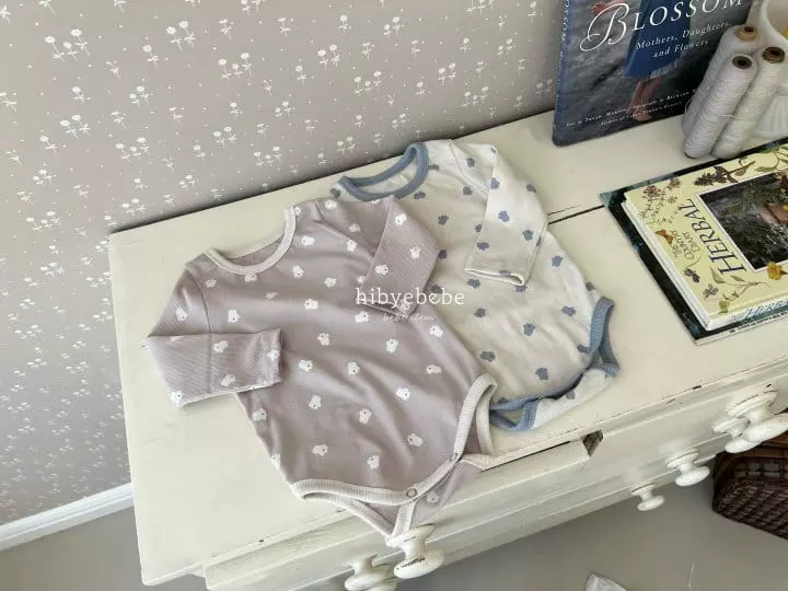 Hi Byebebe - Korean Baby Fashion - #smilingbaby - Mini Bear Rib Bodysuit - 3