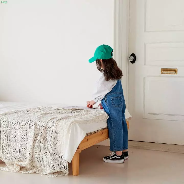 Honeybee - Korean Children Fashion - #fashionkids - Denim Dungaress Pants - 11