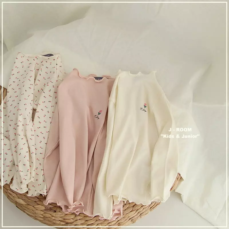 J-Room - Korean Children Fashion - #Kfashion4kids - Tulip Terry Tee - 8