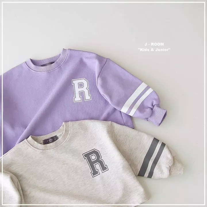 J-Room - Korean Children Fashion - #Kfashion4kids - Line Semi Crop Sweatshirt - 2