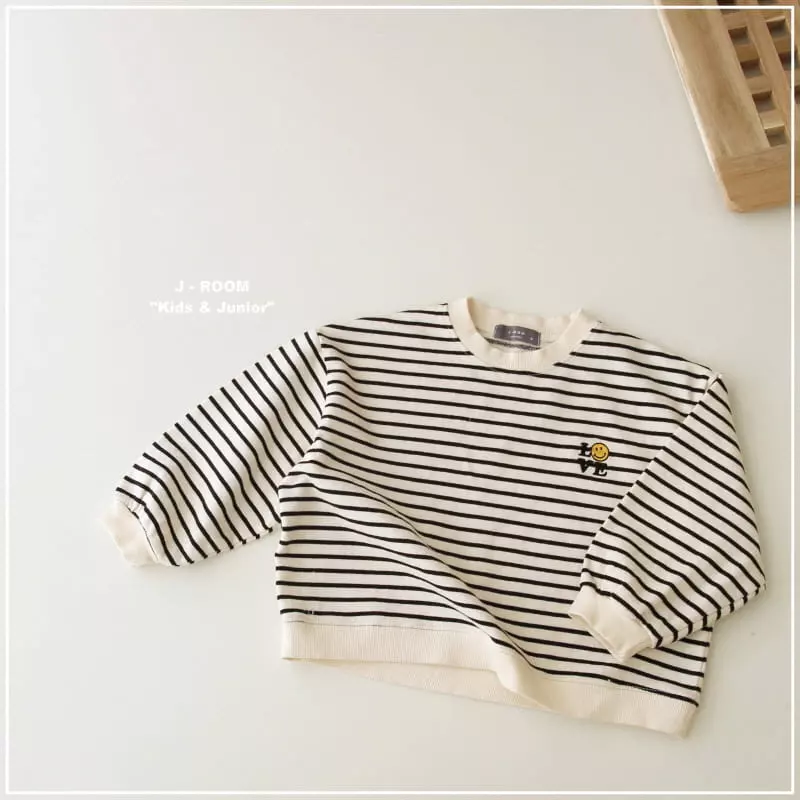 J-Room - Korean Children Fashion - #childofig - Love Embrodiery Sweatshirt - 8