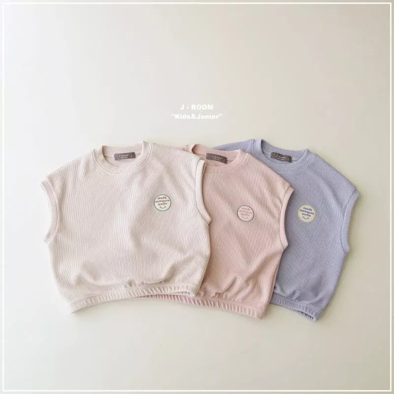 J-Room - Korean Children Fashion - #childofig - Rib Wapen Vest - 2