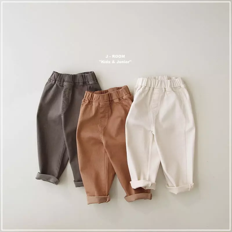 J-Room - Korean Children Fashion - #childofig - Basic Pants - 2