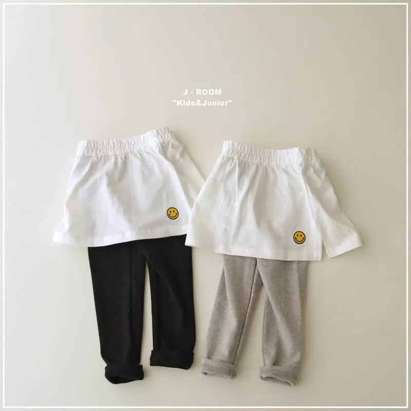 J-Room - Korean Children Fashion - #childrensboutique - Layered Skirt Leggings