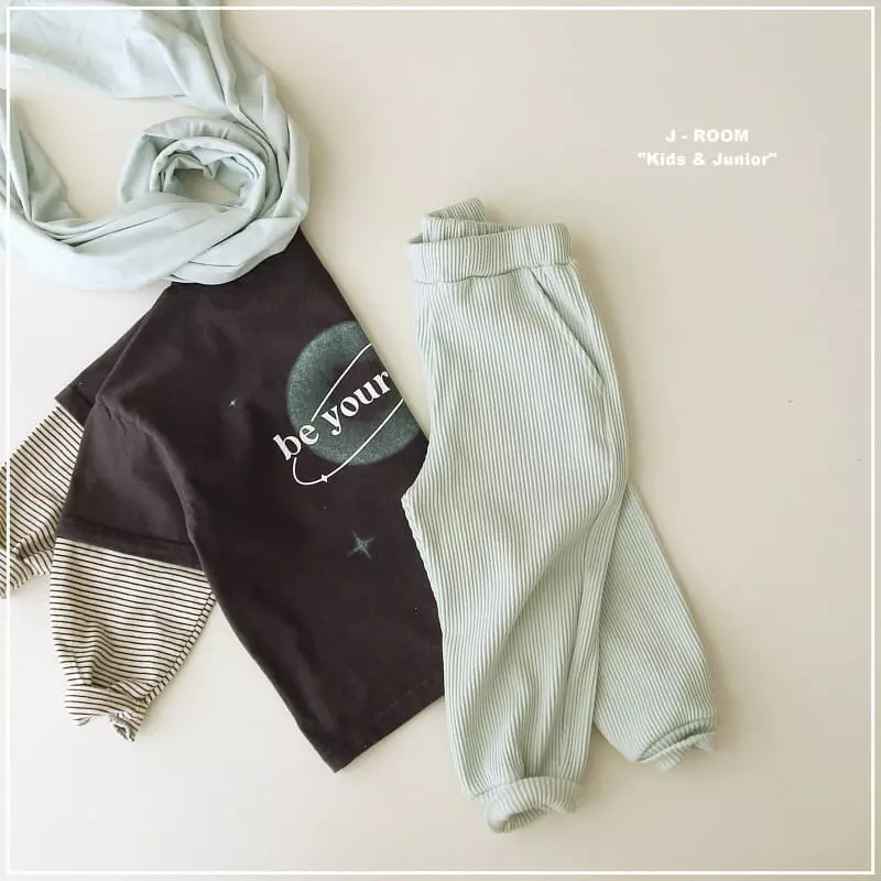 J-Room - Korean Children Fashion - #designkidswear - Morden Rib Pants - 6