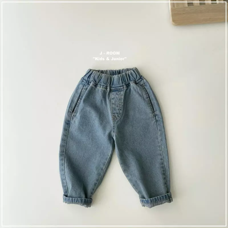 J-Room - Korean Children Fashion - #designkidswear - Numgim Baggy Jeans - 2