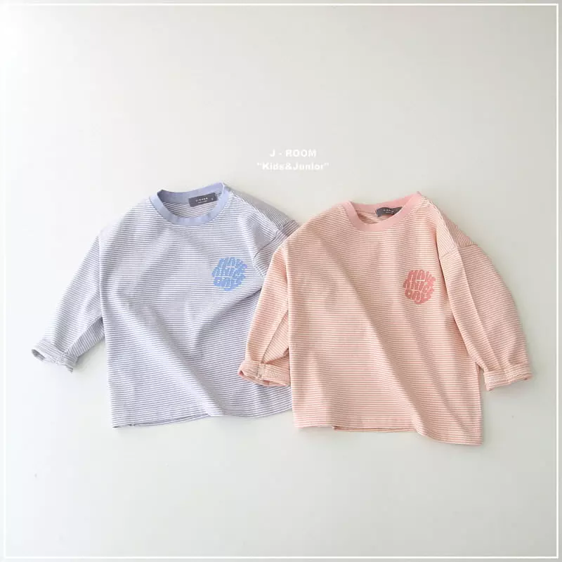 J-Room - Korean Children Fashion - #designkidswear - Have Stripes Tee