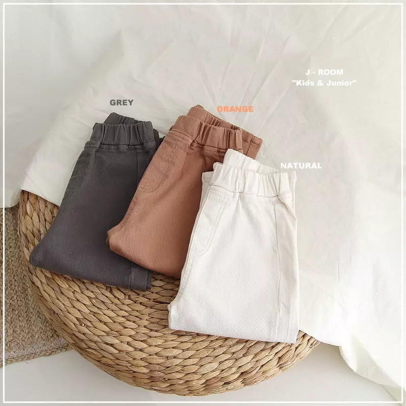 J-Room - Korean Children Fashion - #childrensboutique - Basic Pants - 4