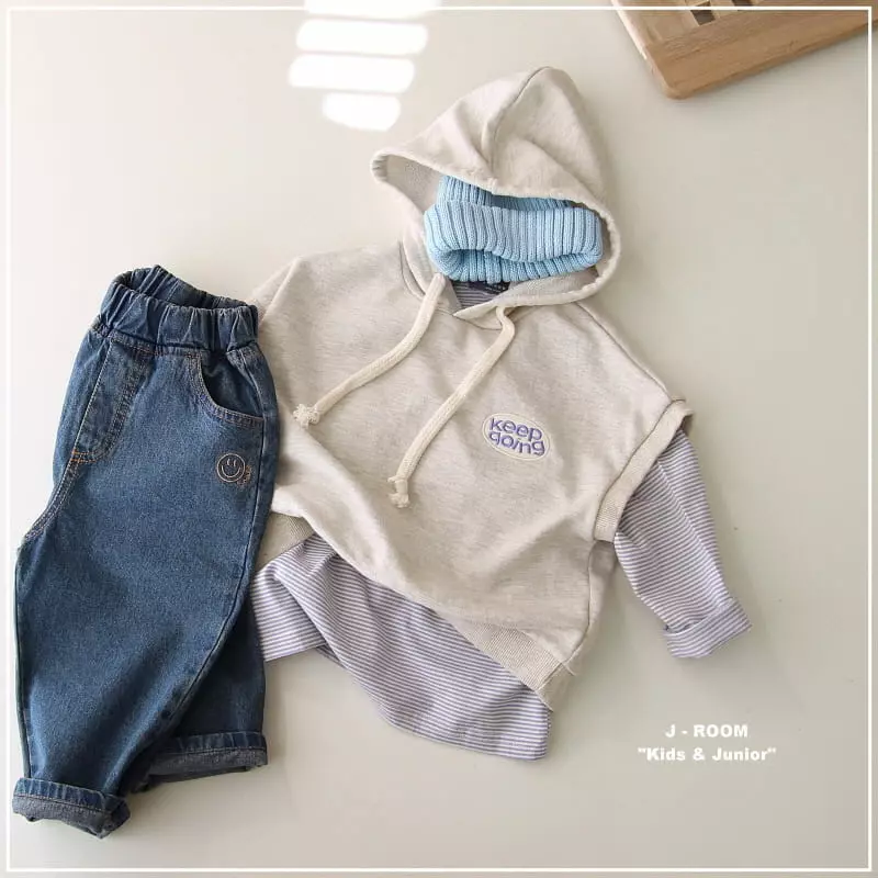 J-Room - Korean Children Fashion - #discoveringself - Patch Hoody Vest - 8