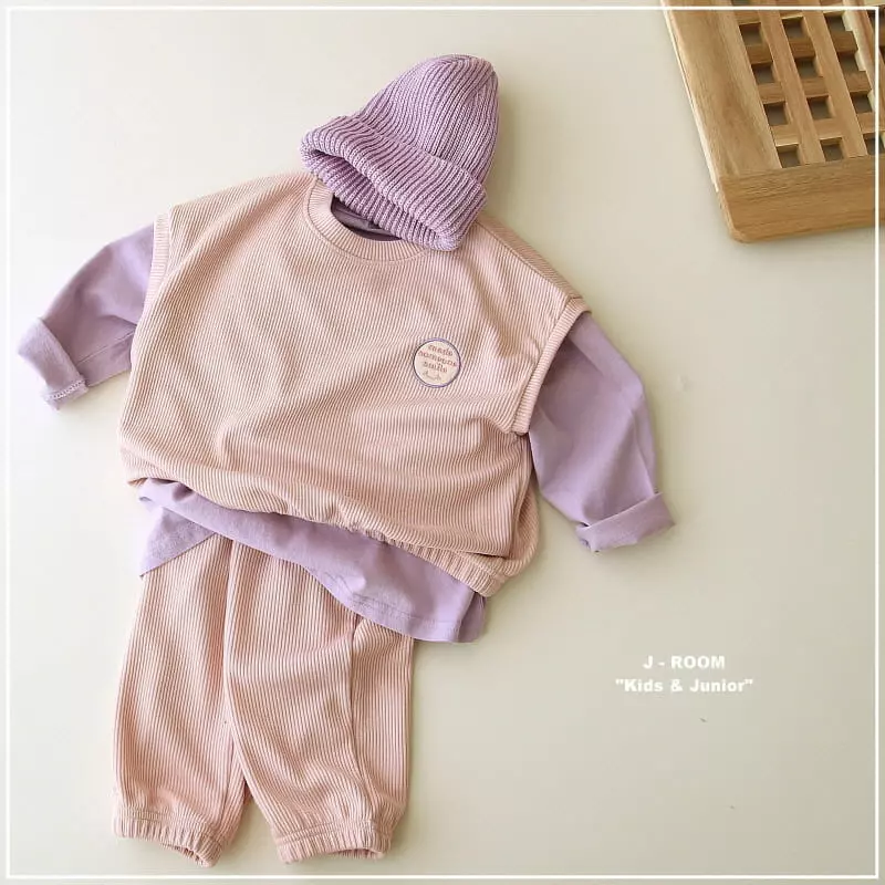J-Room - Korean Children Fashion - #discoveringself - Rib Wapen Vest - 6