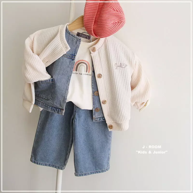 J-Room - Korean Children Fashion - #discoveringself - Signiture Cardigan - 5