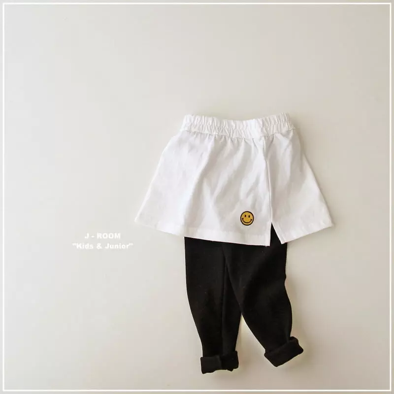 J-Room - Korean Children Fashion - #discoveringself - Layered Skirt Leggings - 3