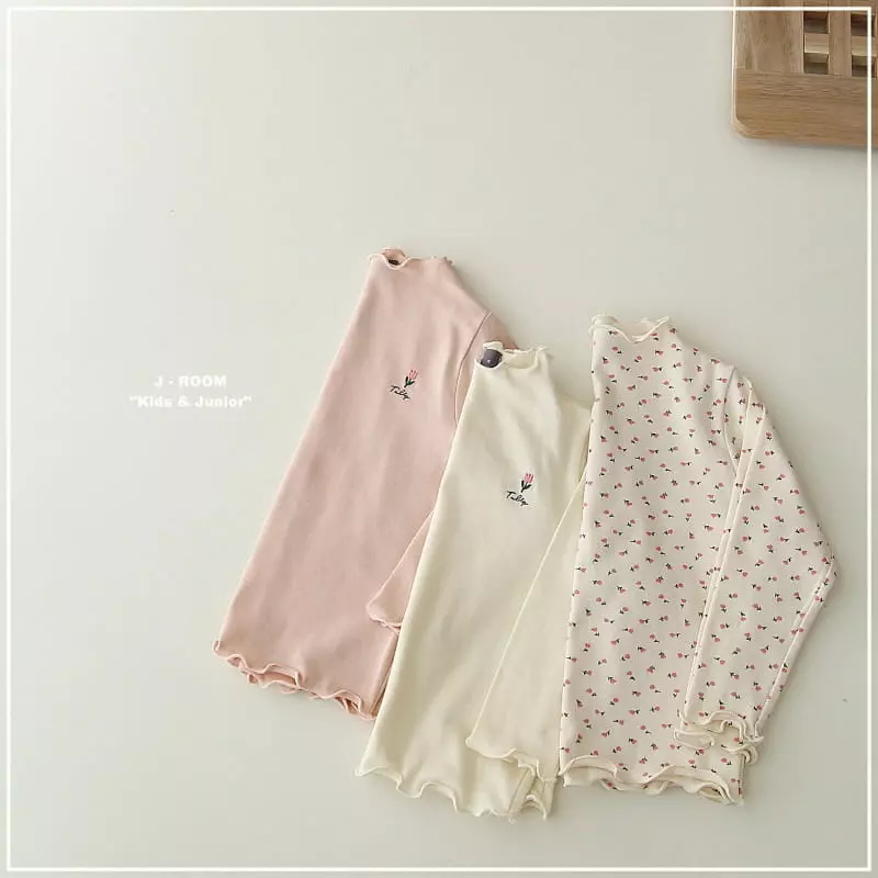J-Room - Korean Children Fashion - #discoveringself - Tulip Terry Tee - 3