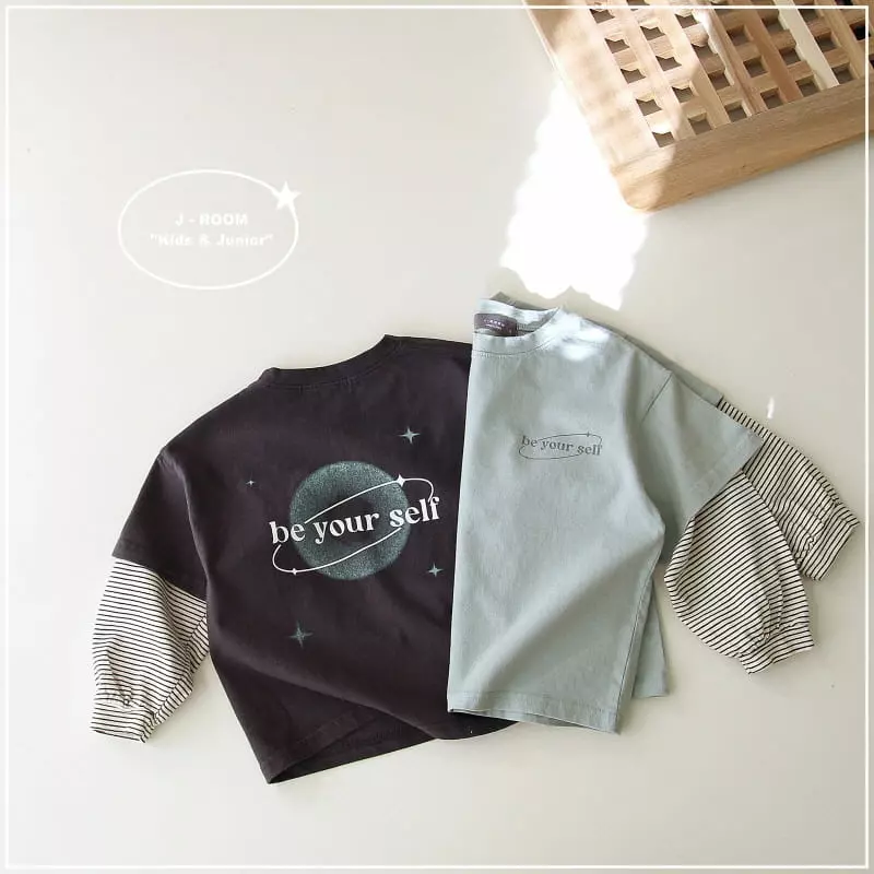 J-Room - Korean Children Fashion - #discoveringself - Self Color Tee
