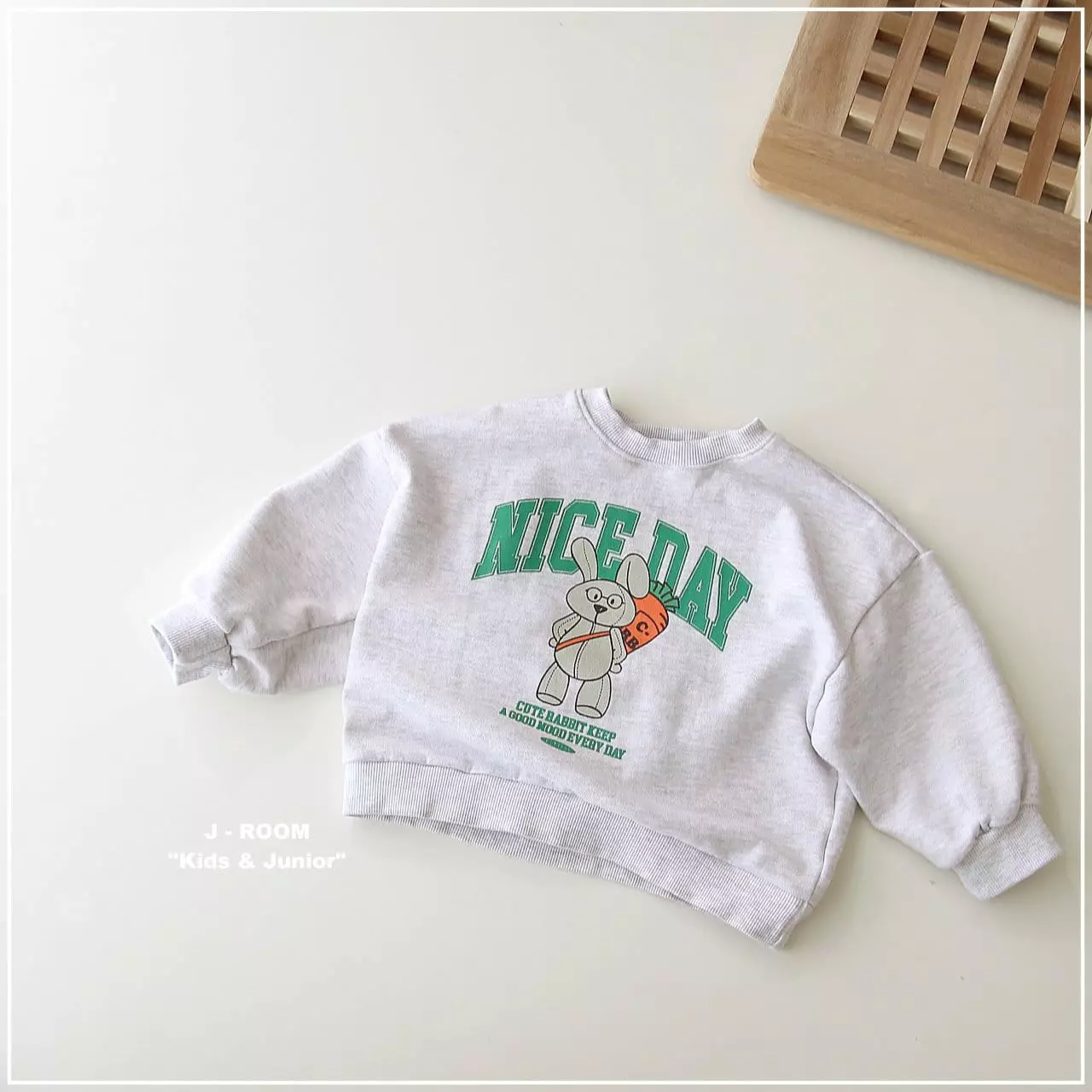 J-Room - Korean Children Fashion - #fashionkids - Rabbit Sweatshirt - 11