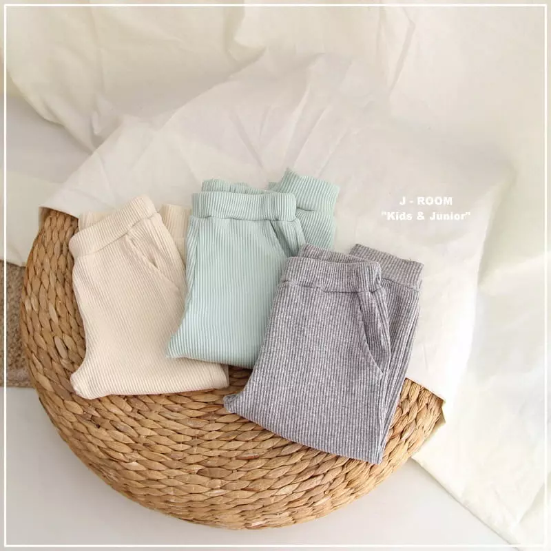 J-Room - Korean Children Fashion - #kidsstore - Morden Rib Pants - 10